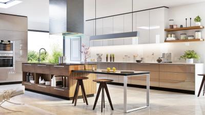 Kitchen Cabinets - Making Your Kitchen Pop With Coastal Design Trends