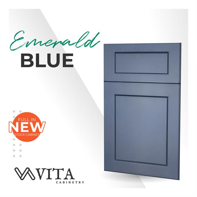 Emerald Blue Door Style